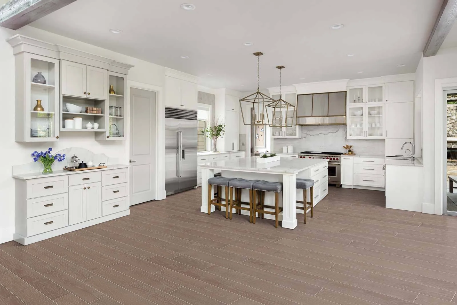 hardwood floor installation Atlanta residential project